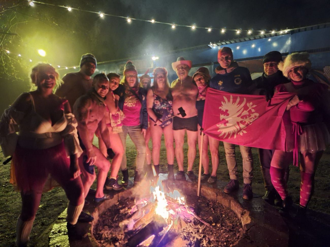 Biało-czerwone morsowanie. Zobacz zdjęcia