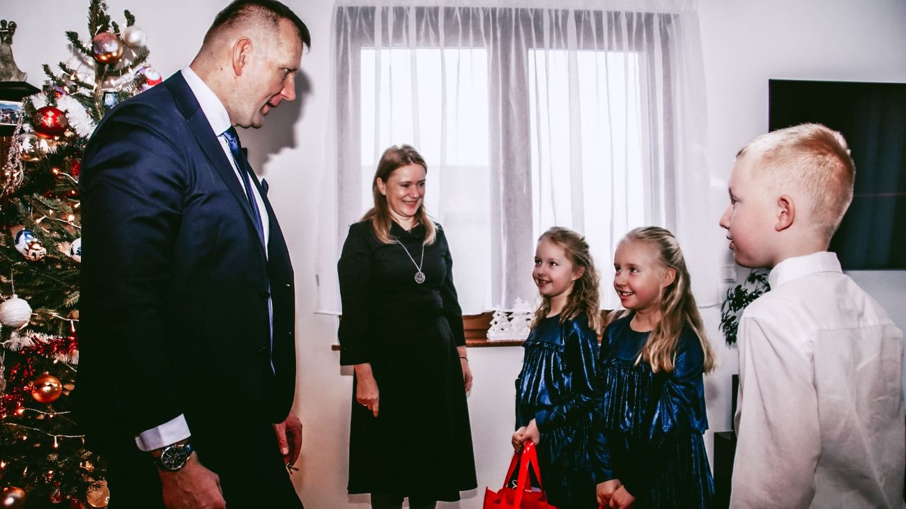 Z wizytą u trojaczków. To już tradycja