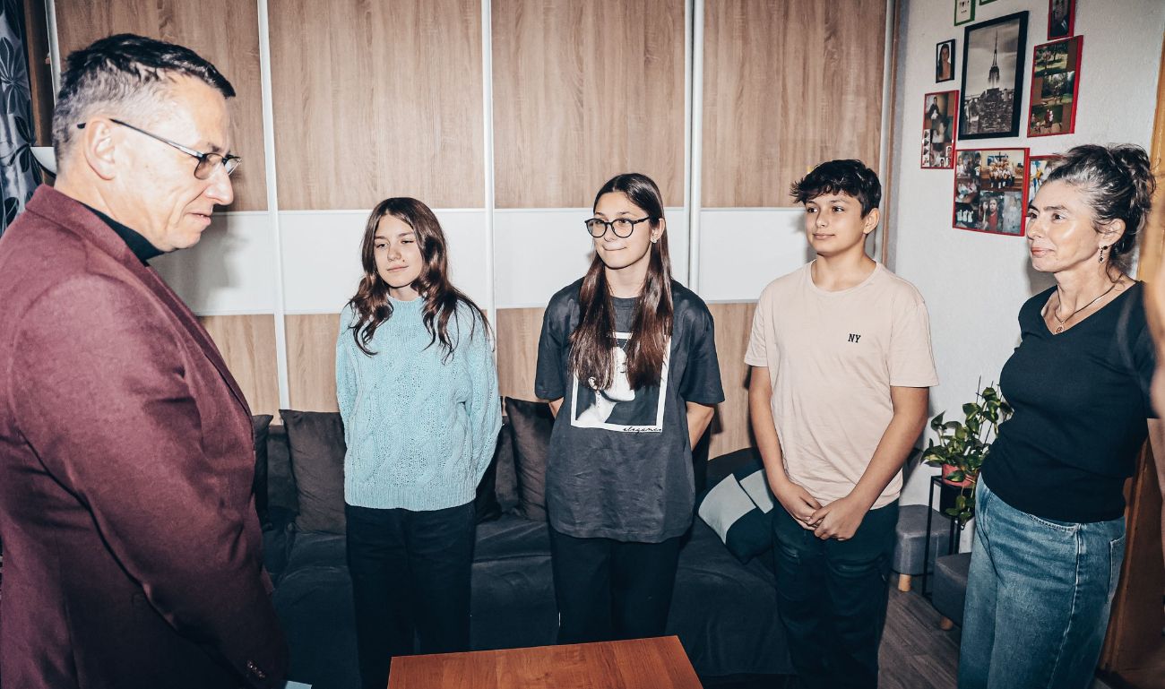 Z wizytą u trojaczków. To już tradycja