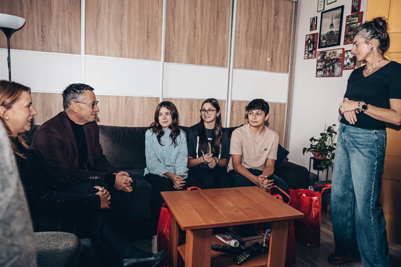 Z wizytą u trojaczków. To już tradycja