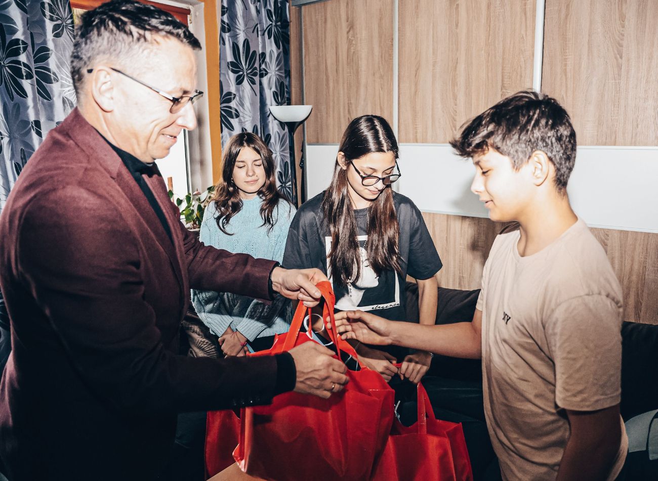 Z wizytą u trojaczków. To już tradycja