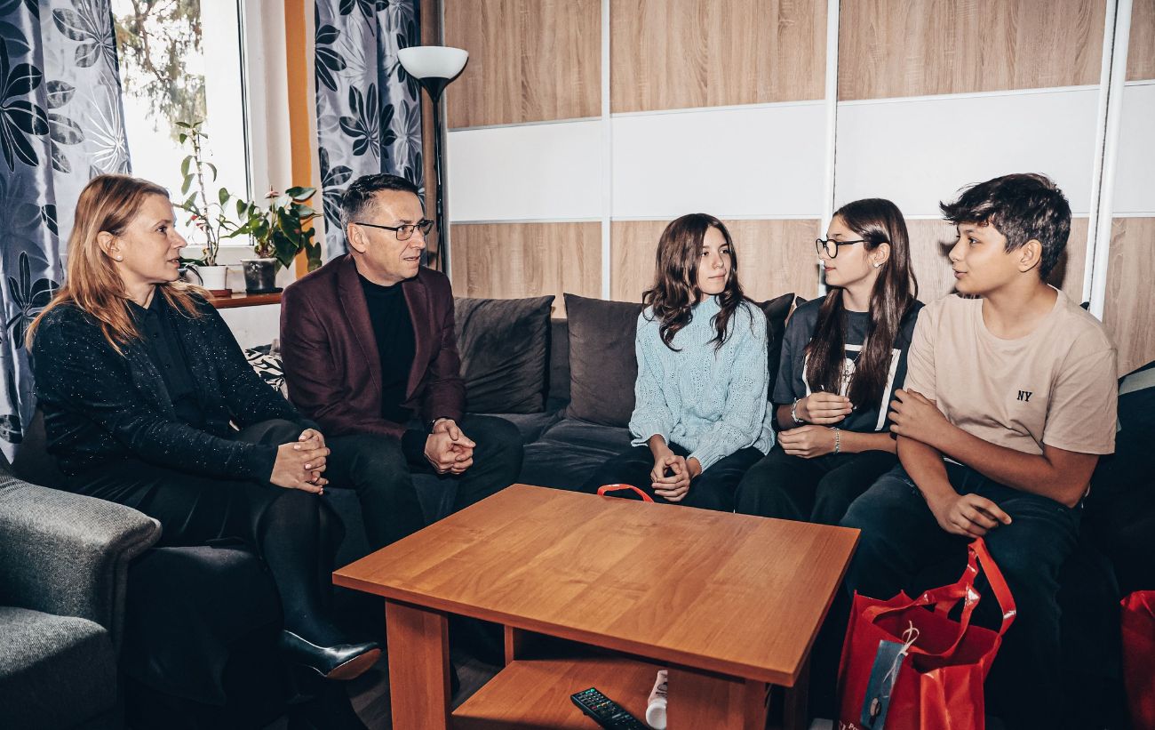 Z wizytą u trojaczków. To już tradycja