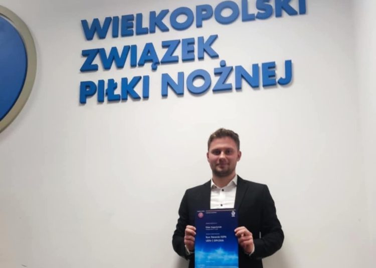 Uzyskał uprawnienia trenerskie