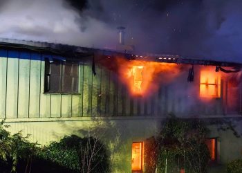 Płonął dom w Powidzu