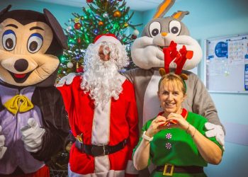 Wyjątkowi goście odwiedzili szpital