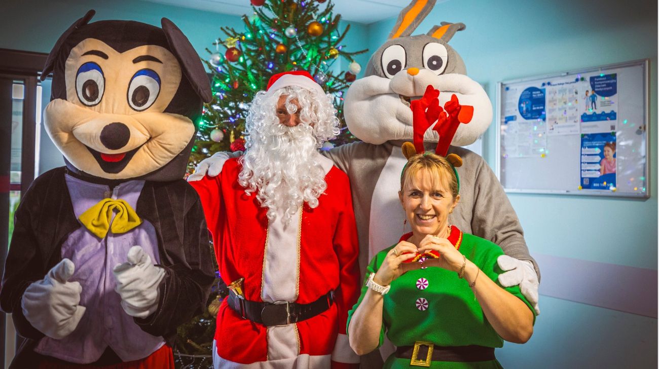 Wyjątkowi goście odwiedzili szpital