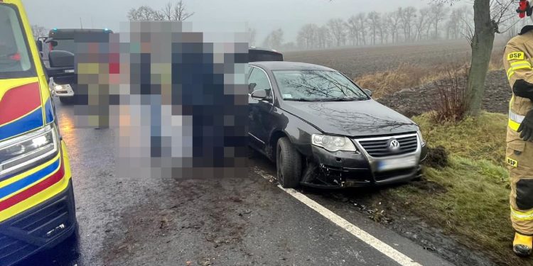 Groźnie na K92. Interweniowały służby