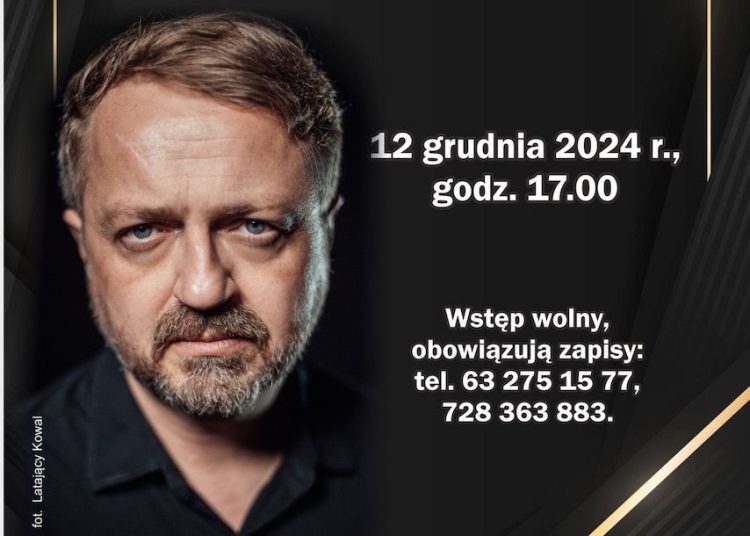 Przemysław Borkowski odwiedzi bibliotekę