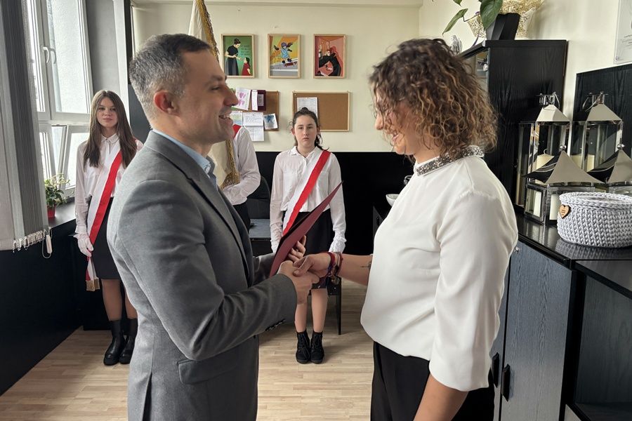 Nauczycielski awans w Strzałkowie