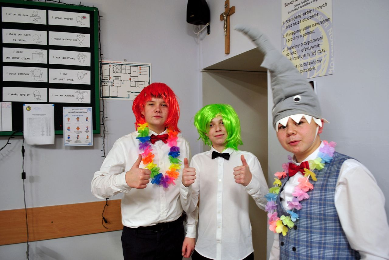 Bal VIII klasy w Drążnej