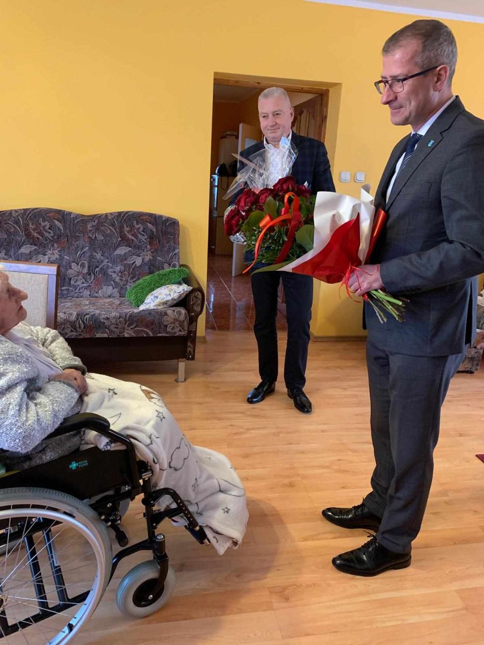 100 urodziny mieszkanki gminy Lądek