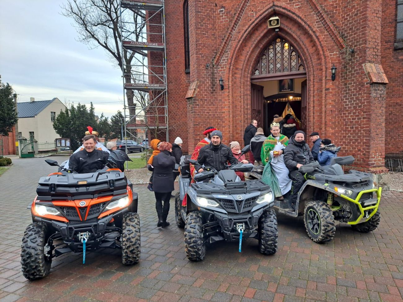 Wójt w roli króla. Zobacz zdjęcia