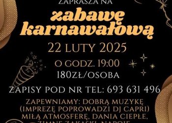 Druhowie zapraszają na karnawał do Wierzbocic