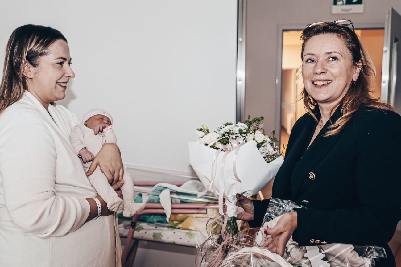 Pierwsza tym roku na świat przyszła Marcjanna