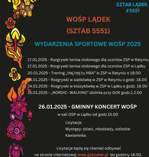 WOŚP w Lądku zaprasza na finał