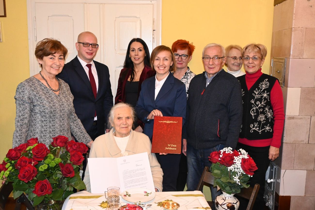 Pani Genowefa świętowała setne urodziny