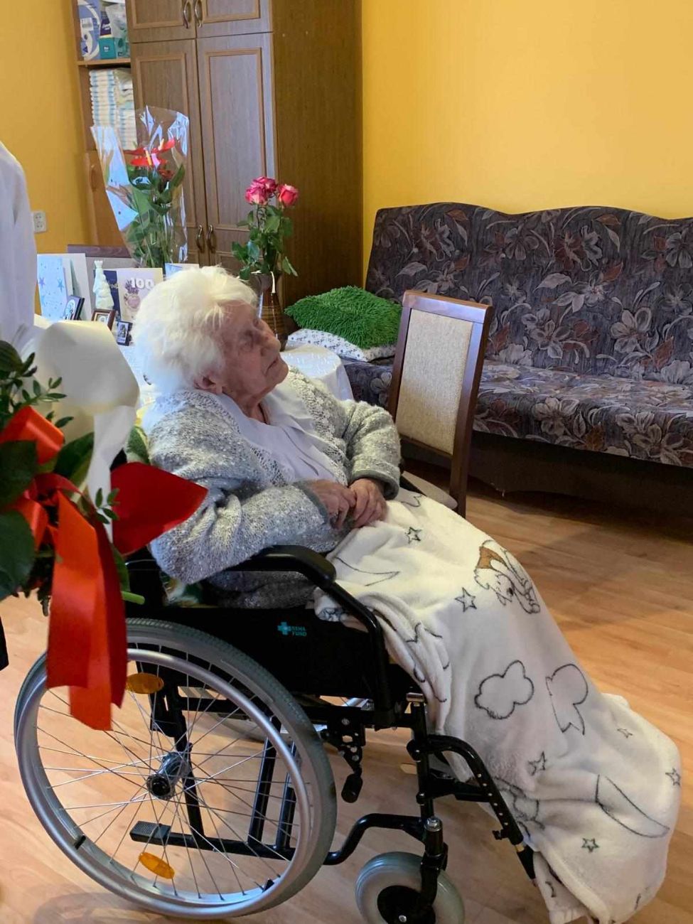 100 urodziny mieszkanki gminy Lądek