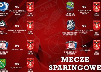 Siedem sparingów ZKSu Orły