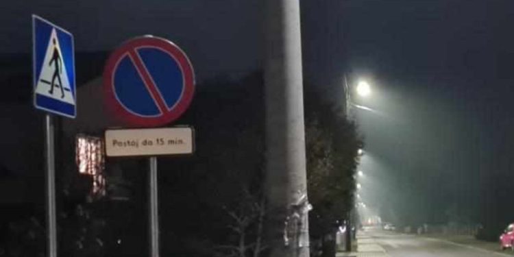 Zakaz postoju na Słonecznej