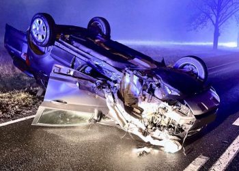 Fatalne warunki w powiecie. Droga K92 zablokowana