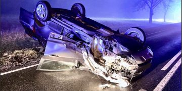 Fatalne warunki w powiecie. Droga K92 zablokowana