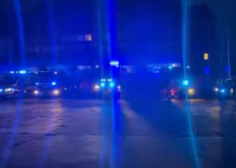 W całym mieście było słychać syreny