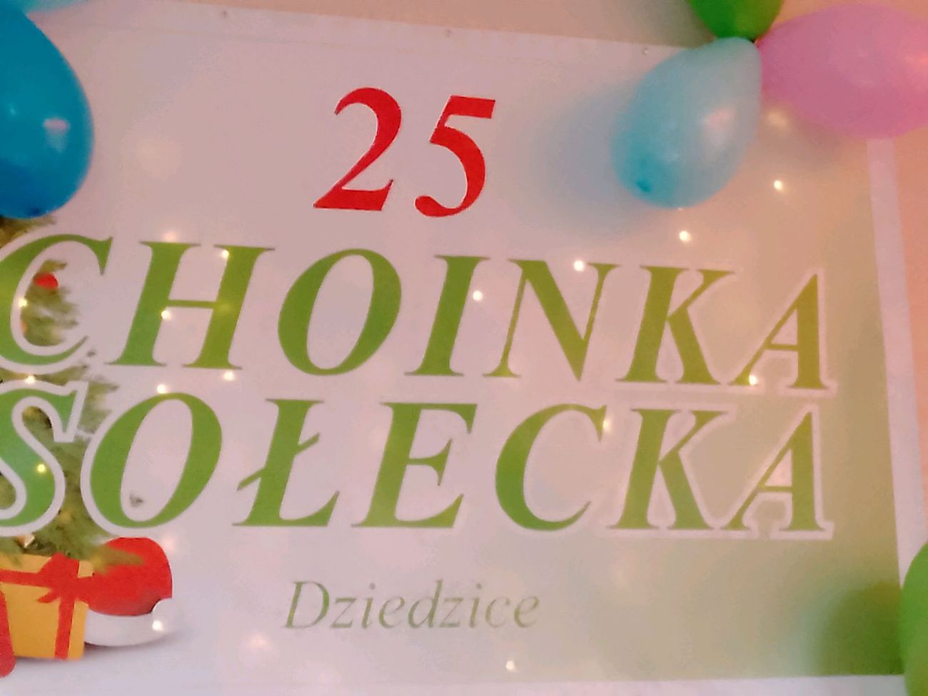 25 Sołecka Choinka w Dziedzicach