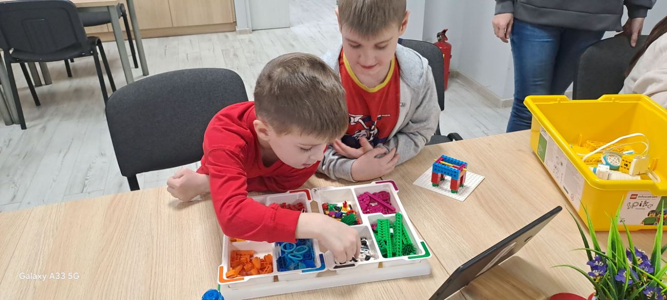 Warsztaty z klockami Lego z Lądku