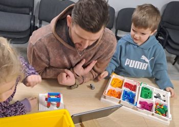 Warsztaty z klockami Lego z Lądku