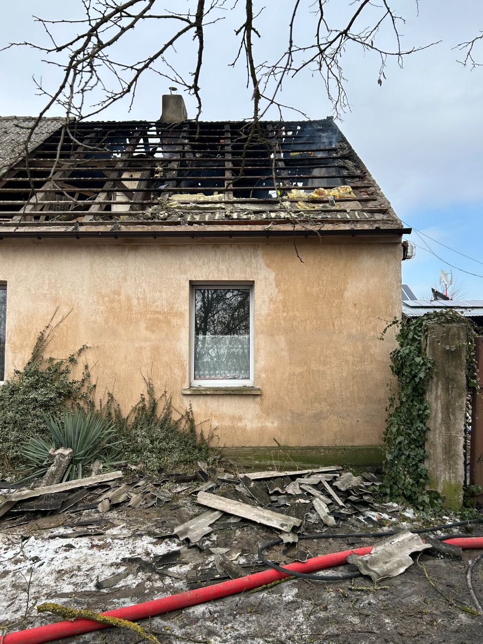 W pożarze stracili wszystko