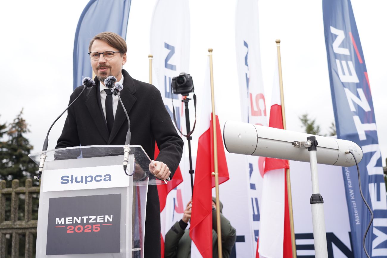 Mentzen w Słupcy. Wielu ludzi przyszło na spotkanie ZDJĘCIA