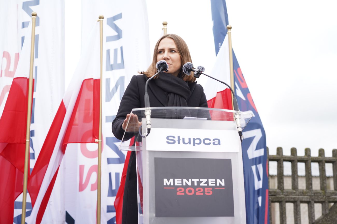 Mentzen w Słupcy. Wielu ludzi przyszło na spotkanie ZDJĘCIA