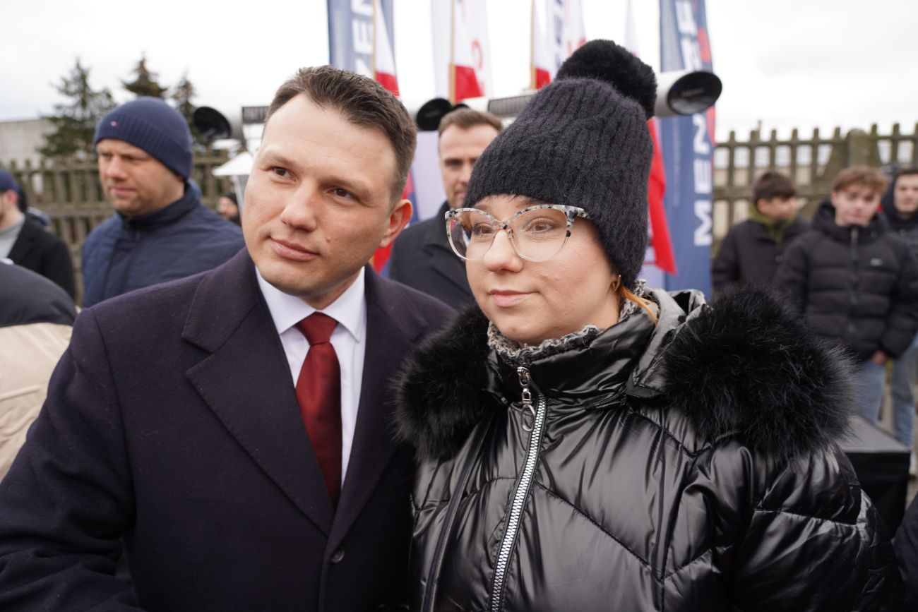 Mentzen w Słupcy. Wielu ludzi przyszło na spotkanie ZDJĘCIA