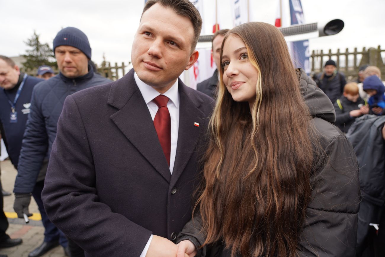 Mentzen w Słupcy. Wielu ludzi przyszło na spotkanie ZDJĘCIA