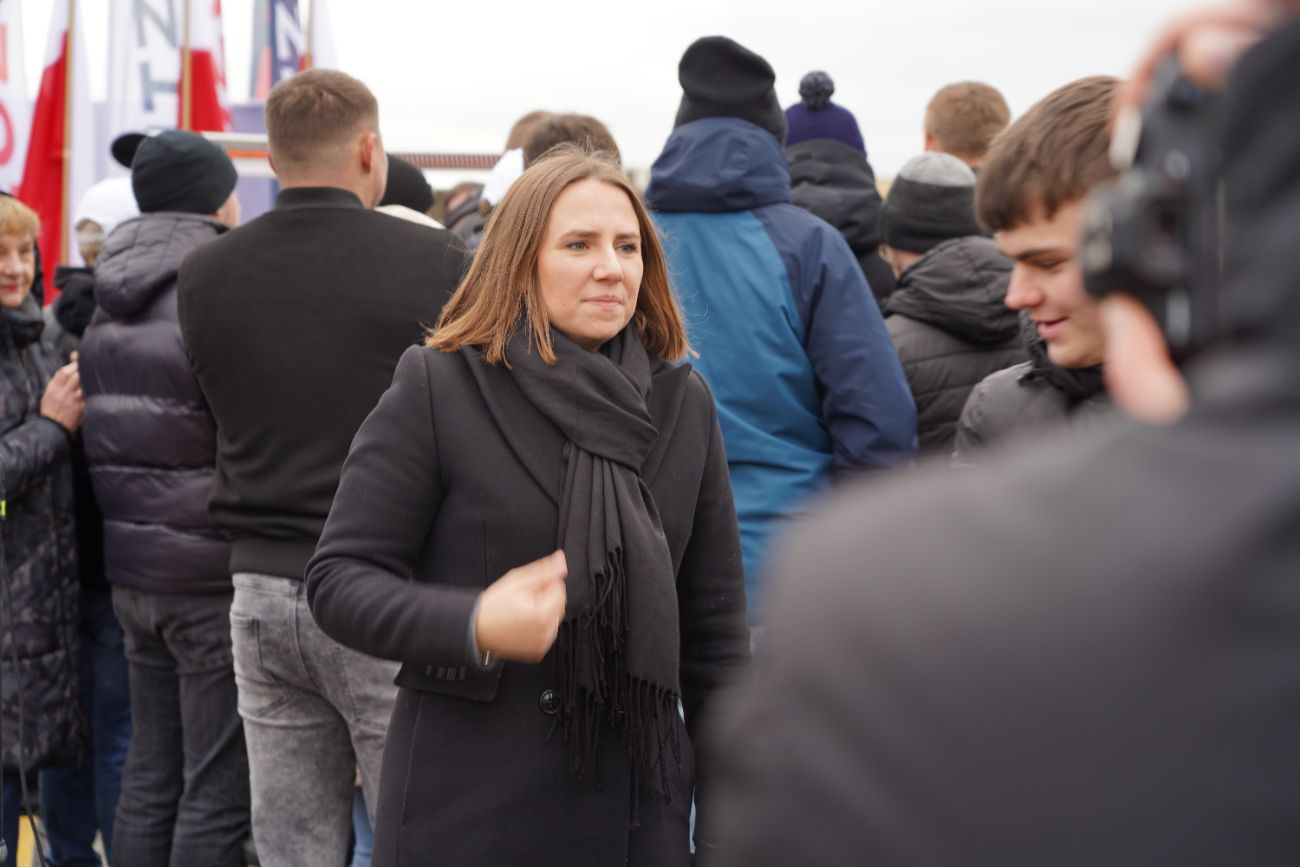 Mentzen w Słupcy. Wielu ludzi przyszło na spotkanie ZDJĘCIA