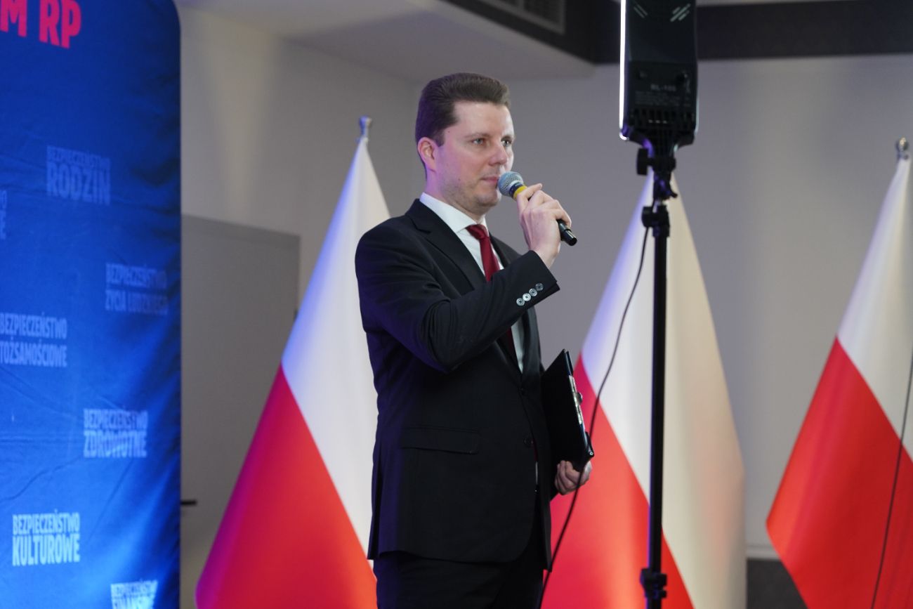 Grzegorz Braun w Słupcy. Zobacz zdjęcia