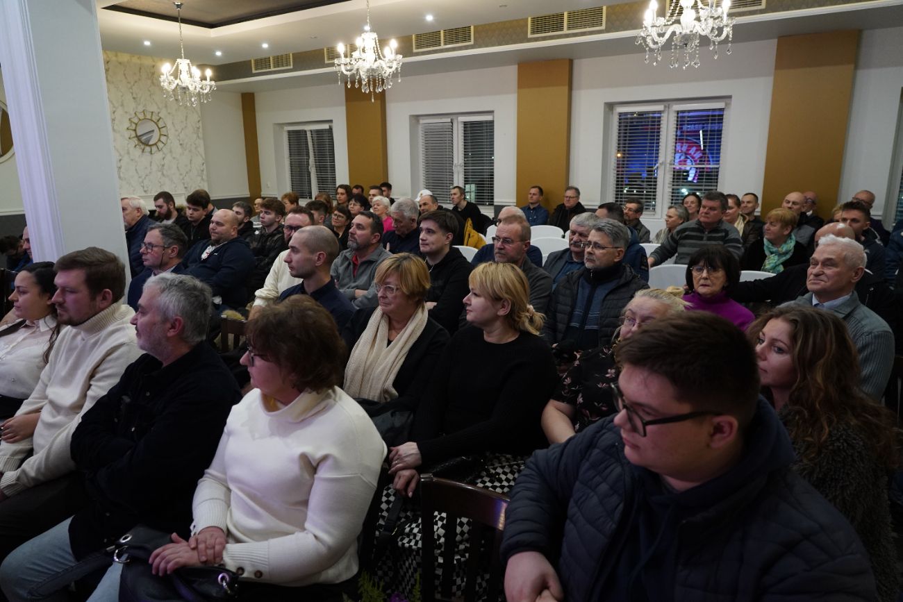 Grzegorz Braun w Słupcy. Zobacz zdjęcia