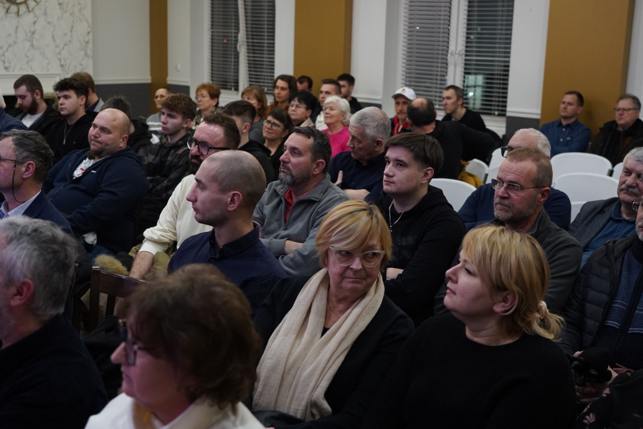 Grzegorz Braun w Słupcy. Zobacz zdjęcia