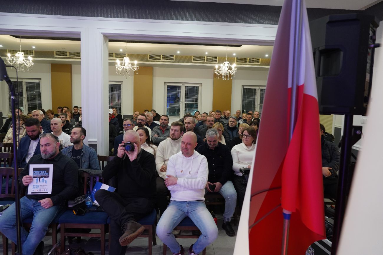 Grzegorz Braun w Słupcy. Zobacz zdjęcia