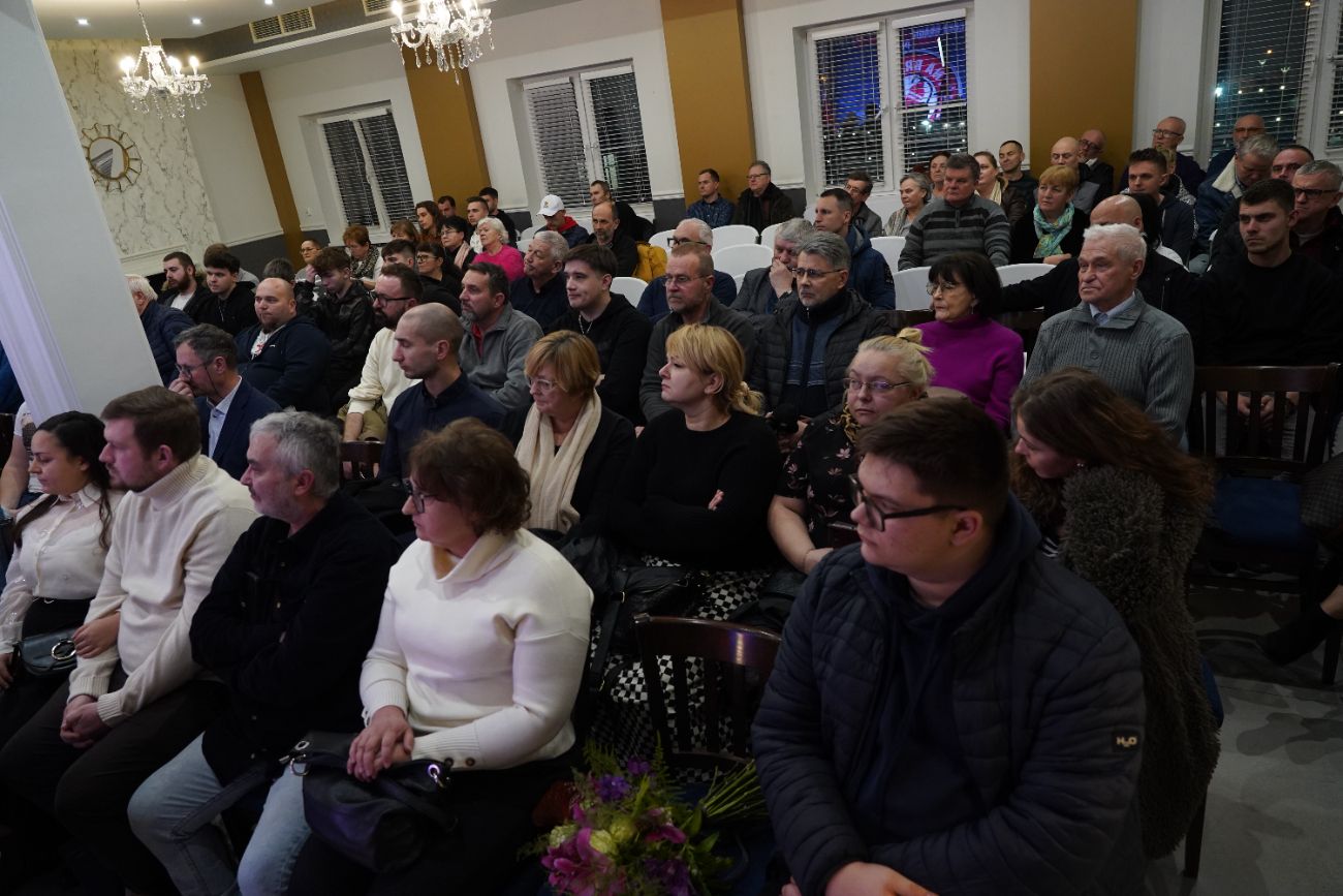 Grzegorz Braun w Słupcy. Zobacz zdjęcia