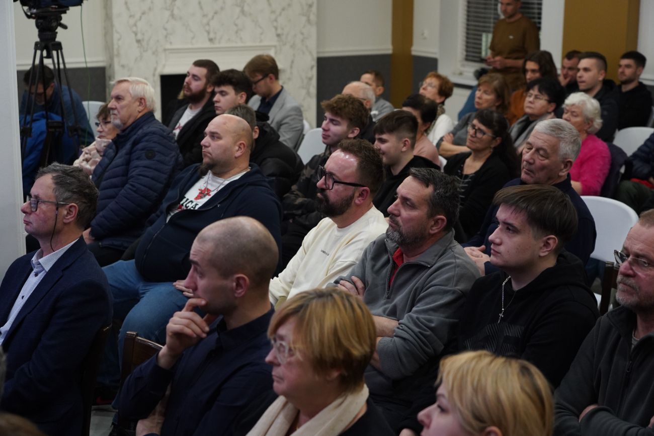 Grzegorz Braun w Słupcy. Zobacz zdjęcia