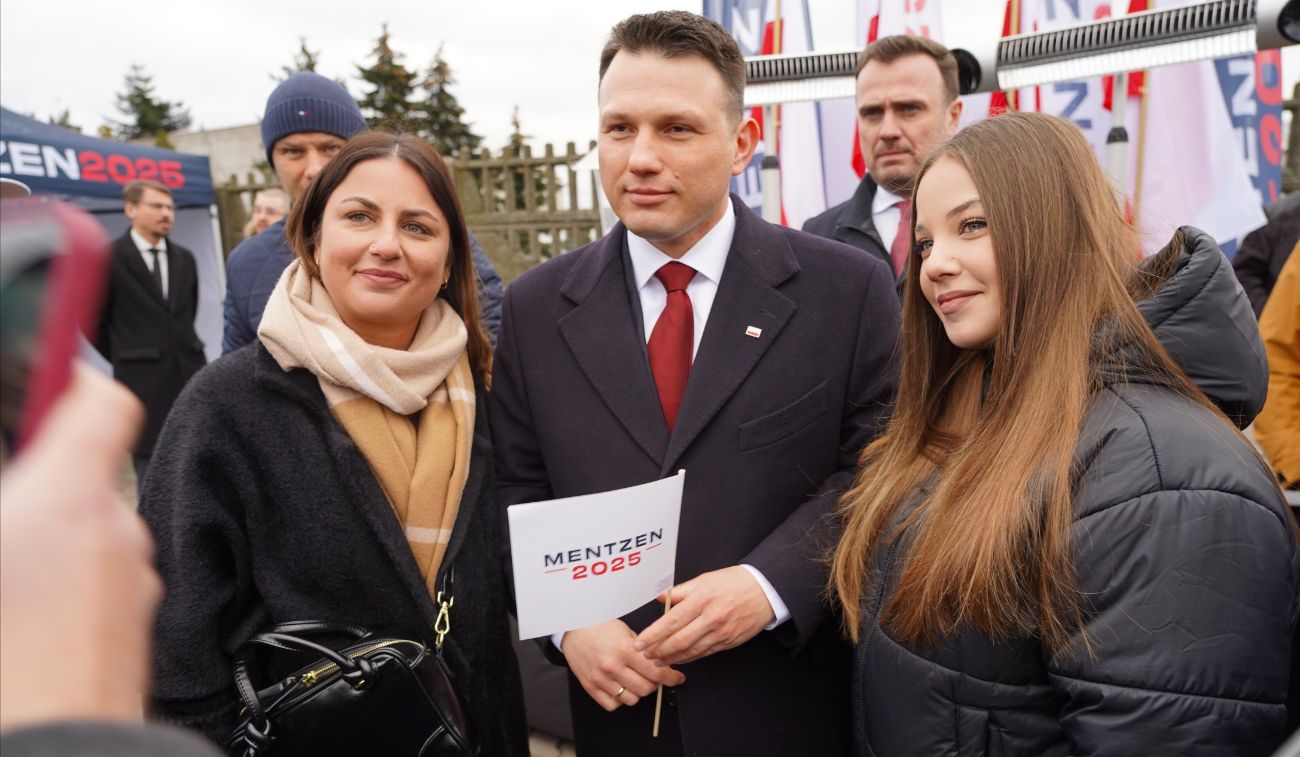 Mentzen w Słupcy. Wielu ludzi przyszło na spotkanie ZDJĘCIA