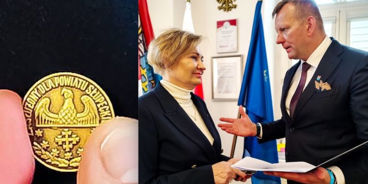 Zasłużona dla powiatu