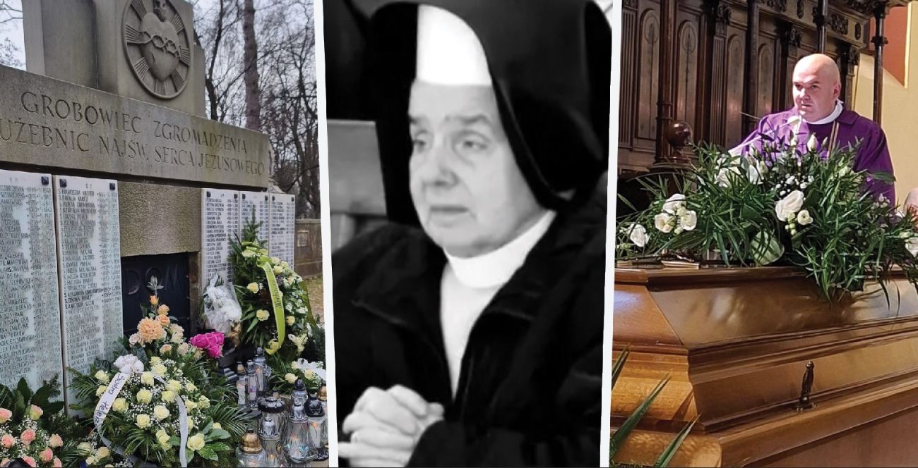 Siostra Kordia spoczęła dziś na cmentarzu w Krakowie