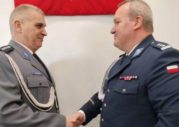 Kończy służbę w policji