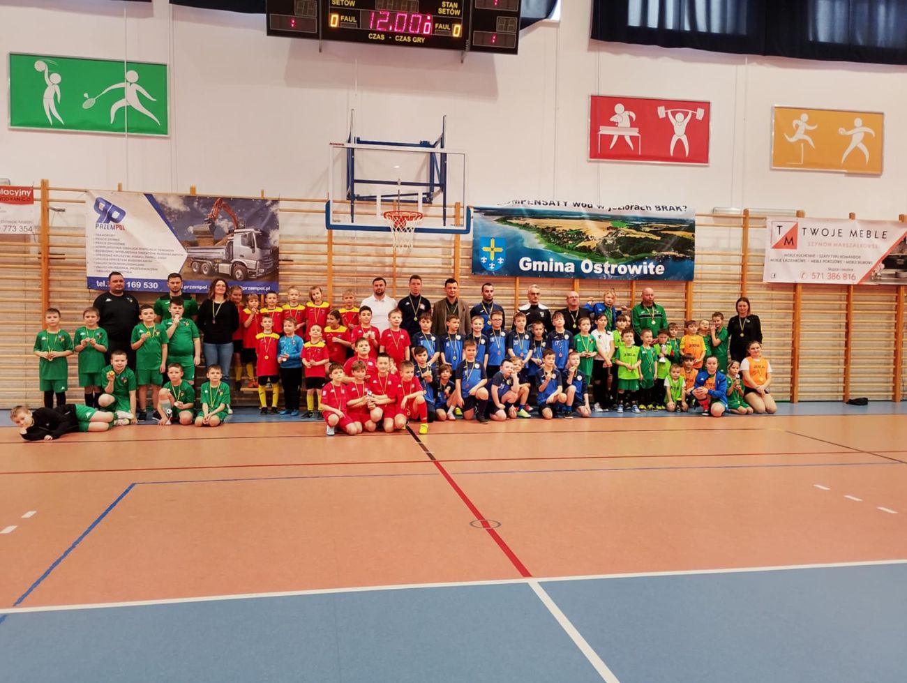 Walczyli o puchary wójta