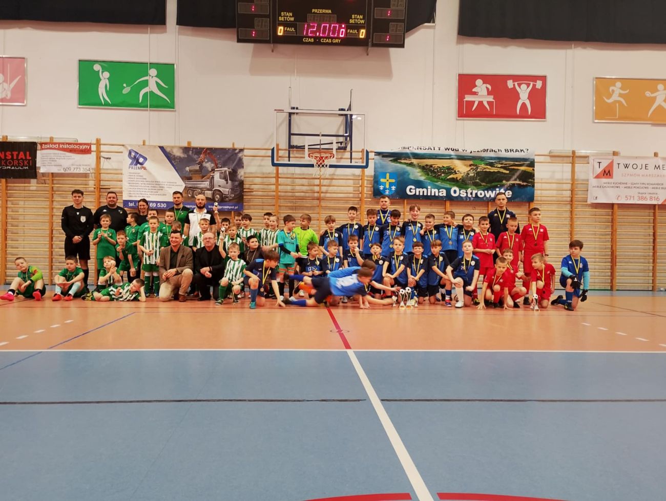 Walczyli o puchary wójta