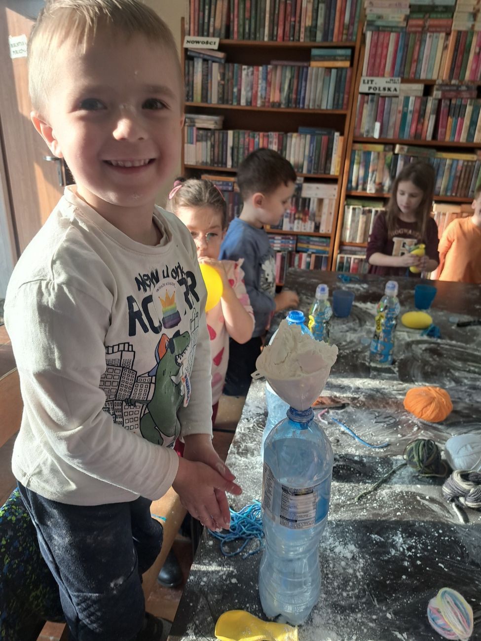 Ciekawe zajęcia w młodojewskiej bibliotece