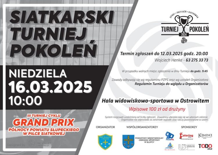 Zapraszają na siatkarskie turnieje