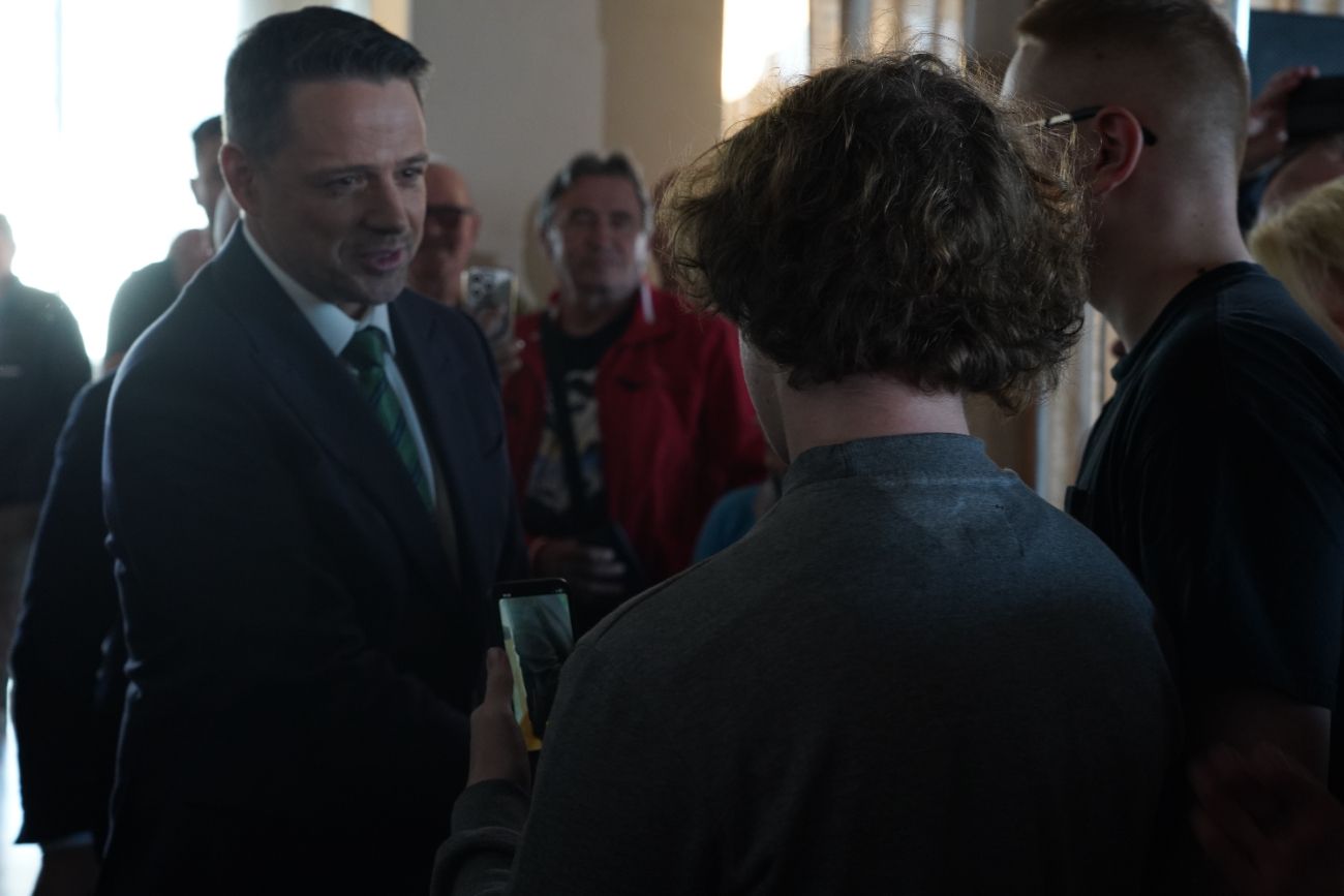 Rafał Trzaskowski w Słupcy. Zobacz zdjęcia